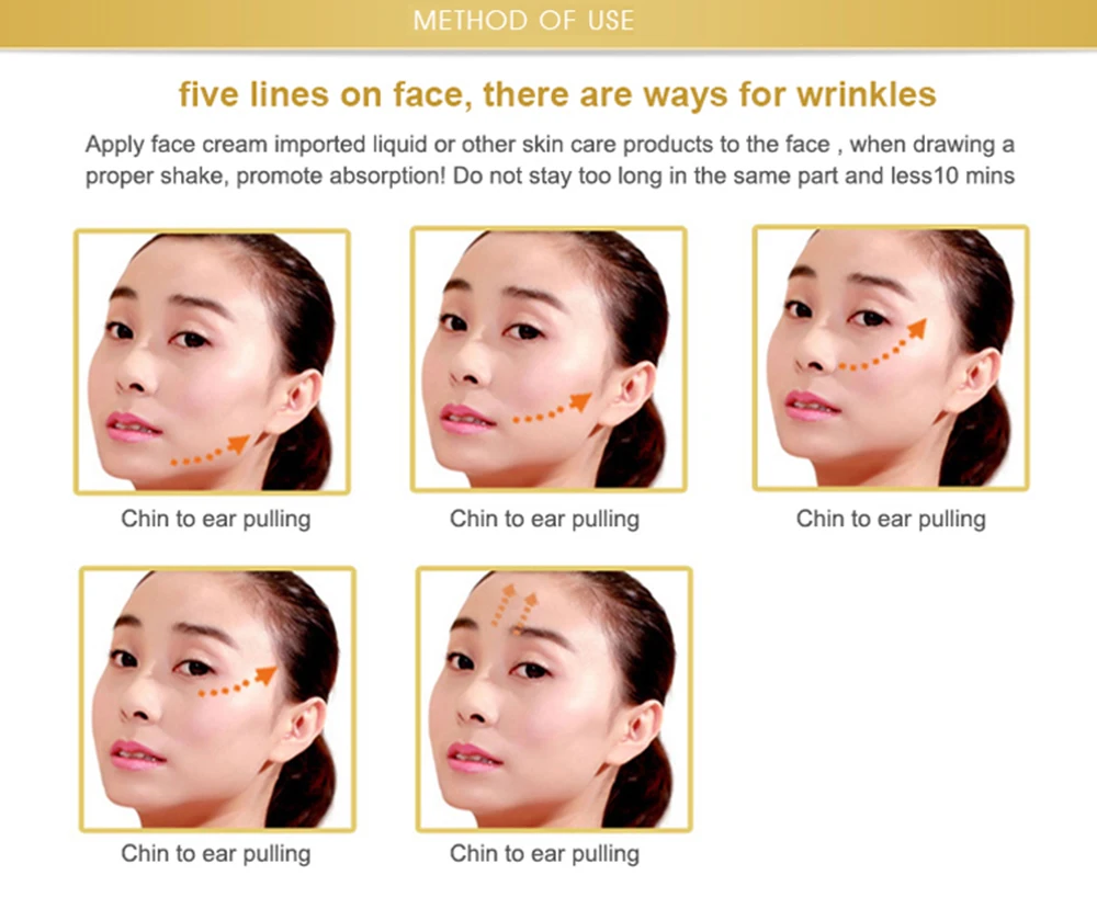 NEW Face Lifting Machine Anti Aging Skin Tightening Beauty Device Facial Anti Wrinkle Face Firming Eyes Neck Wrinkle Remover