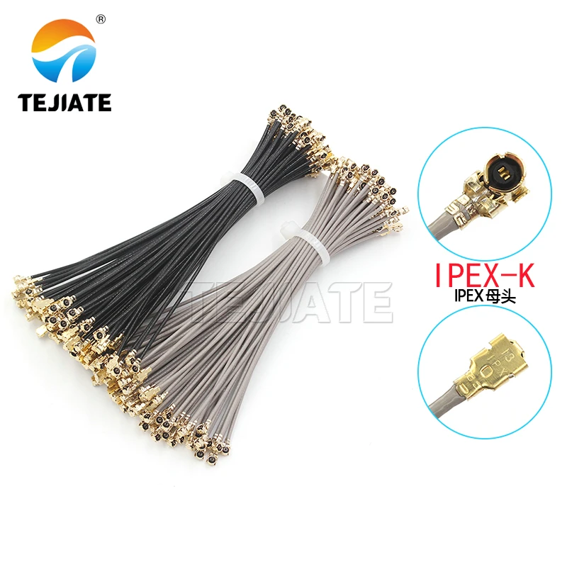 

5PCS IPEX connection line IPX/1.13 double ended cable female to female 0-3G 10CM-1M length RF coaxial connector
