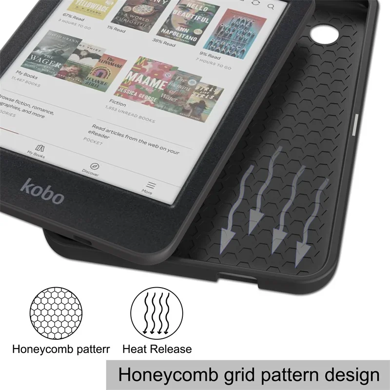 Auto Sleep/Wake Smart Case with Cute Painted Design