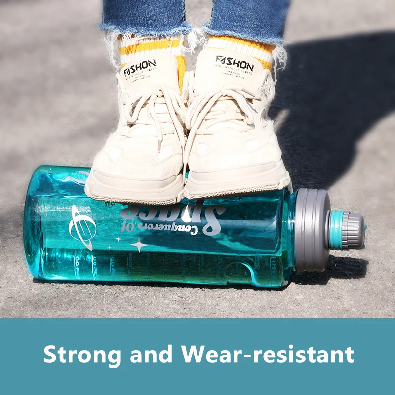 1L 1.5L 2L 3L Large Capacity Sports Water Bottle Outdoor Fitness Water Cup Bicycle Camping Mountaineering Portable Fitness Jug