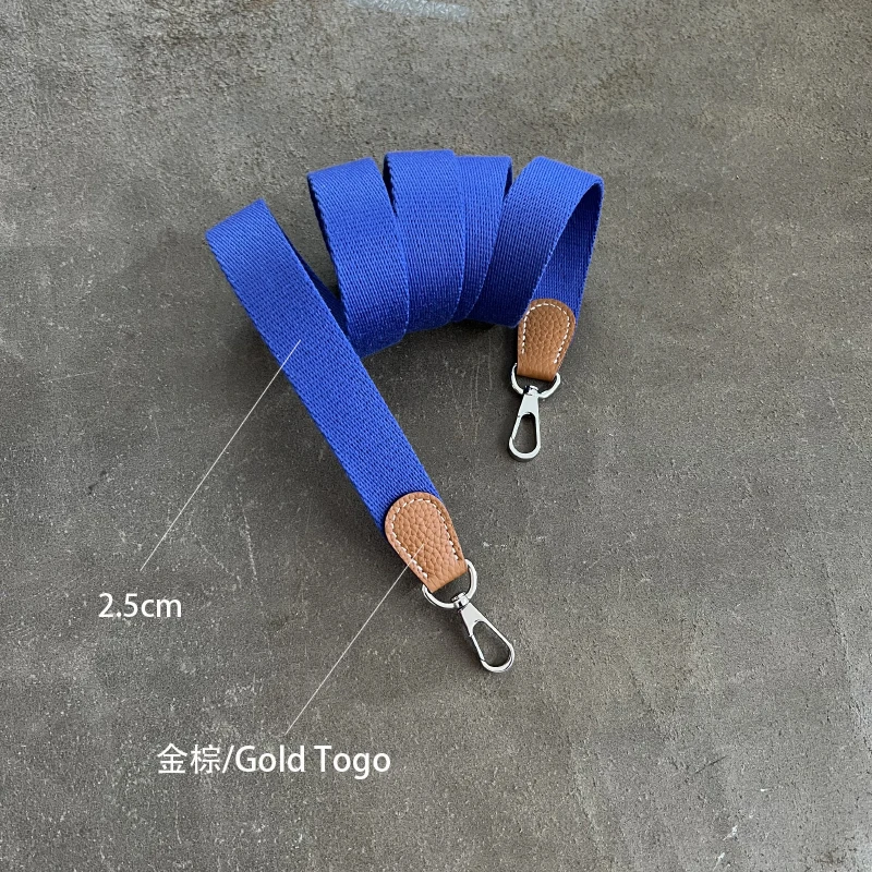 

Холщовый материал шириной 2,5 см, темно-синий цвет, подходит для мини-сумок Evelyn, сменный ремешок на плечо, аксессуары для сумок