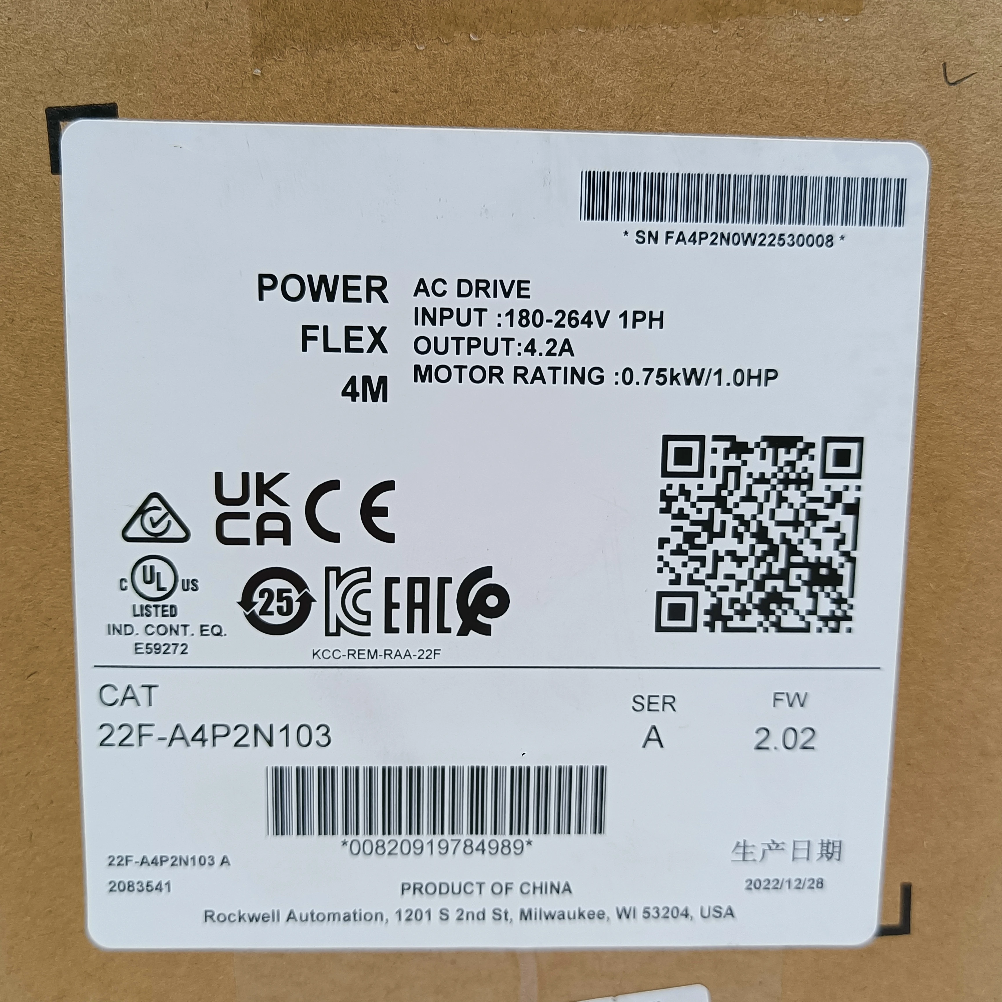 

NEW 22F-A4P2N103 Fast delivery at the warehouse