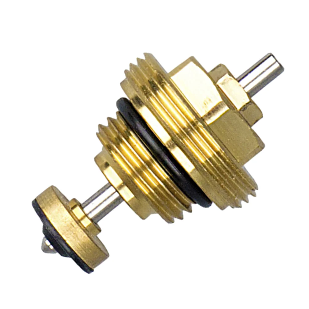 6 Pezzi Inserti Valvola Di Ritorno Per Collettore Riscaldamento A Pavimento - M30x1,5 In Ottone