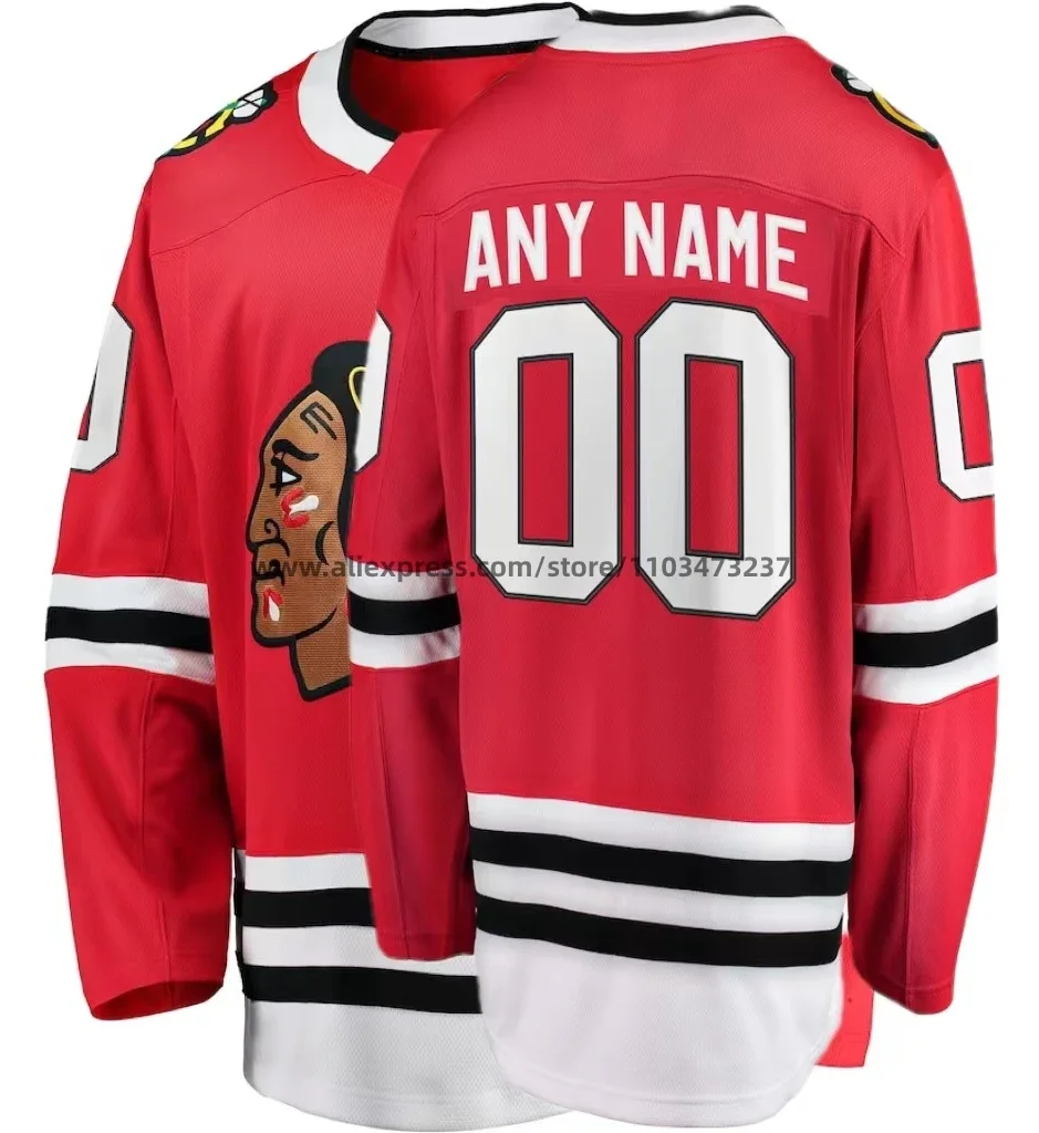 

Wholesale Stitched Chicago Ice Hockey Jersey Name No. 98 Connor Bedard 19 Jonathan Toews High Quality