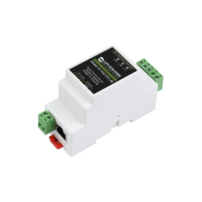 

Rail-Mount Serial Server RS485 to WIFI/Ethernet Module Modbus MQTT Gateway