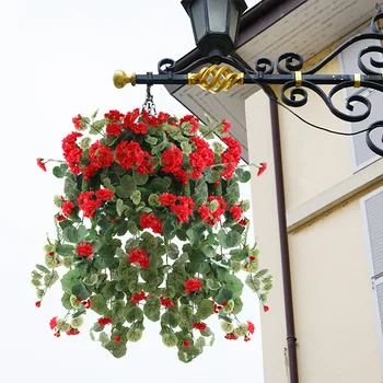 Artificial Hanging Begonia Flowers 1