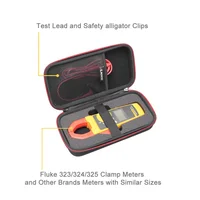 RLSOCO Hard Case for Fluke 323/324/325/302 Clamp Meter & Works with KAIWEETS Digital Clamp Meter HT206B/ HT206D - Image 4