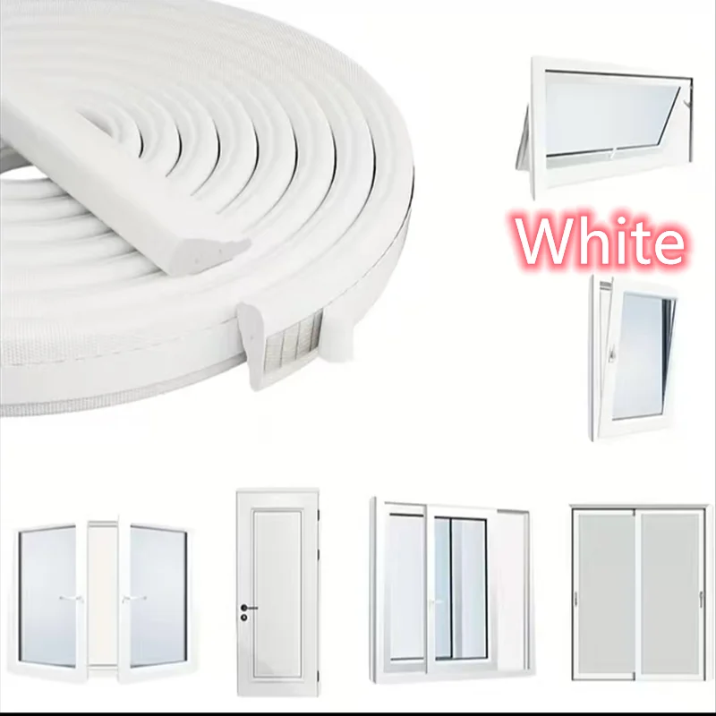 White Weatherproof Cladding Seal Strip