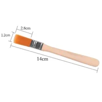 12pcs Nylon Paint Brush Set - High-Quality Synthetic Bristles for Acrylic Oil Watercolor Drawing and Art Supplies Painting Brush 2