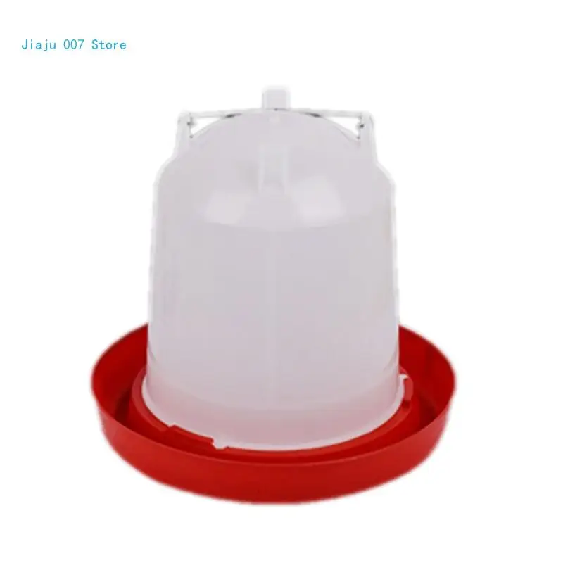 Poultry Water Dispenser Pountry Bird Water Dispenser Durable Shock-Resistant Easy to Clean& Install for Domestic Fowls