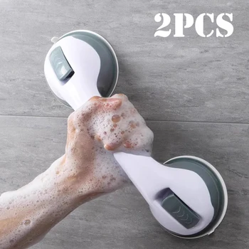 1/2pcs ฝักบัวจับคว้าบาร์สําหรับอ่างอาบน้ําและฝักบัวดูดบาร์จับ Handicap ผู้สูงอายุผู้สูงอายุความปลอดภัยห้องน้ํา Bath Grip 1