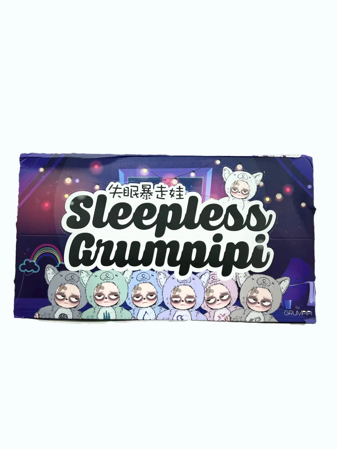 新品未開封 シュリンク付き／Sleepless Grumpipi アソートBOX Sleepless Grumpipi Plush Blind Box (1 Blind Box)