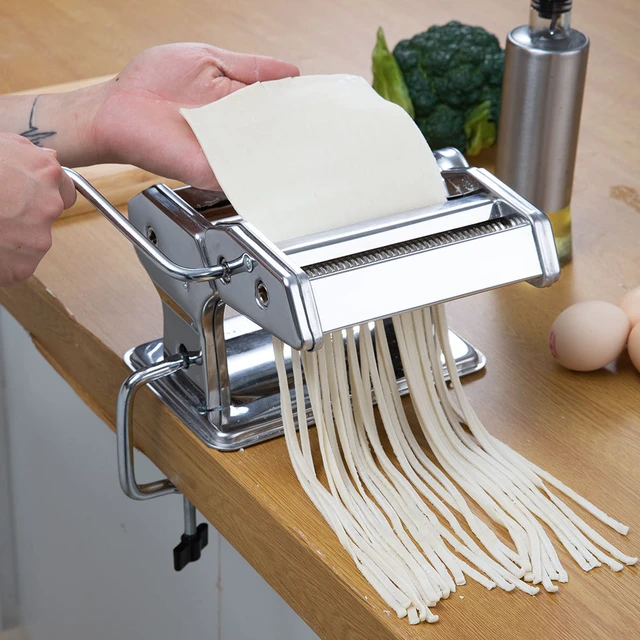 Ultimate Pasta Machine - Suction Base for No-Slip Use of Stainless Steel Pasta  Roller Machine - 150 mm electric pasta maker - AliExpress