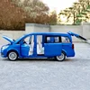 1:32 Diecast Benz V260 Business MPV Alloy Car Model Sound Light Pull Back Car Simulation Boy Toy Decoration 5