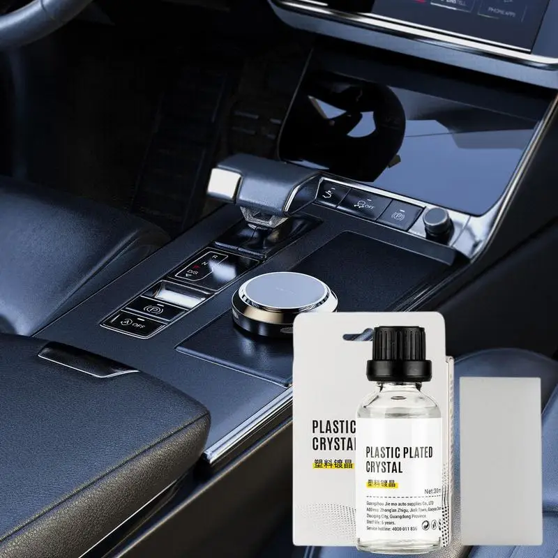 30ml/50ml Plastics Refreshing Coating Agent Car Refurbishment Cleaning  Agent Plastics Parts Refurbish Agent Car Exterior - Plastic & Rubber Care -  AliExpress