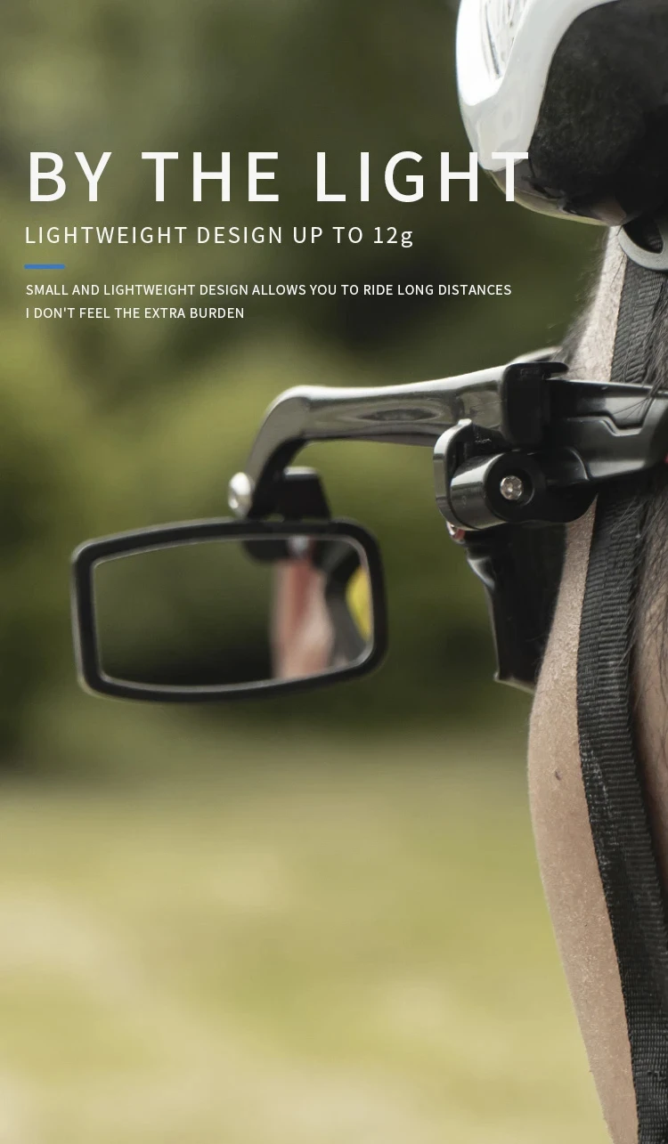 Description Picture 6 of itemRrskit Bicycle Goggles Rearview Mirror Cycling Sun Glasses Rearview Mirror Wide Range Reflector Adjustable Bike Back Sight