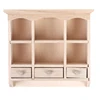 1Pcs 1/12 Miniature Closet Hanging Cabinet Shelf Model Dollhouse Furniture Decor DIY Toys 2