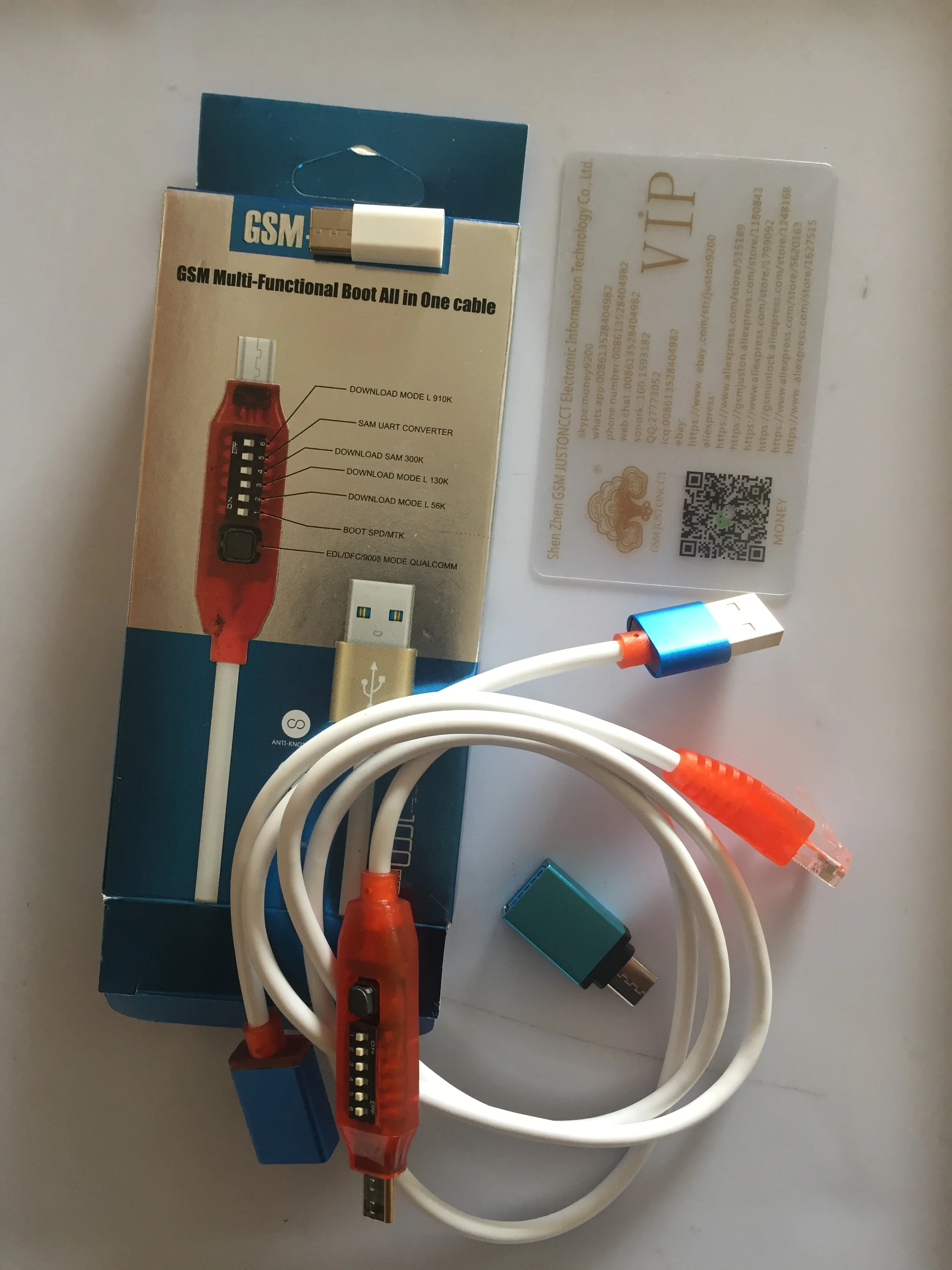 Original UMF Micro USB RJ45 Multifunction Boot Cable
