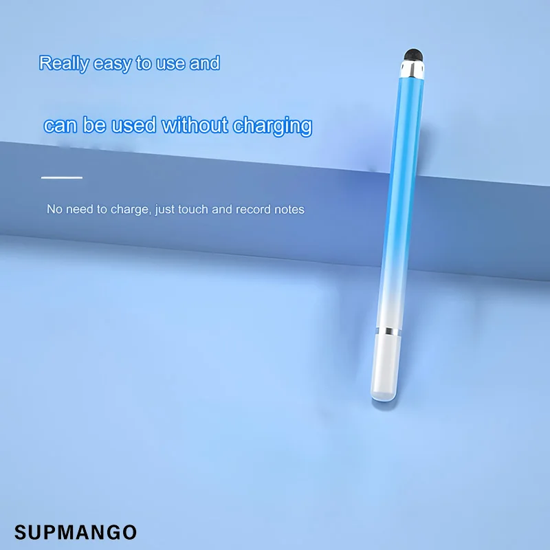 Stylus Pen 2 In 1 For Cellphone Tablet Capacitive Touch Pencil For Universal Android Phone Drawing Screen