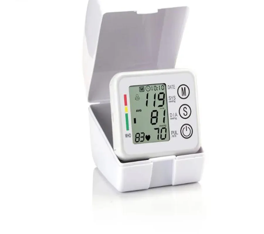 Wrist blood pressure monitor, heart rate and pulse automatic blood pressure monitor, household precision monitor