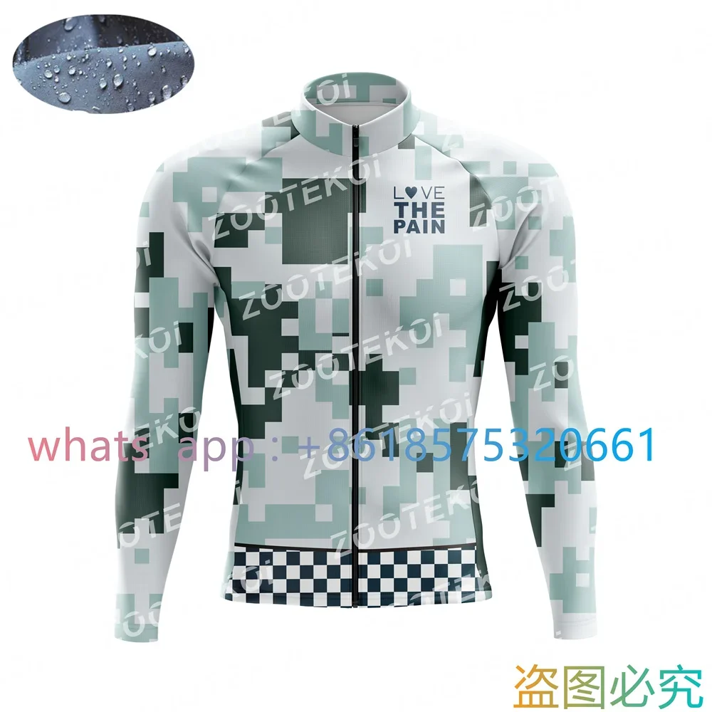 Love The Pain Lightweight Men's Cycling Jackets Team Windproof Mountain Bike Windbreaker Ciclismo Ultralight Cycling Windbreaker
