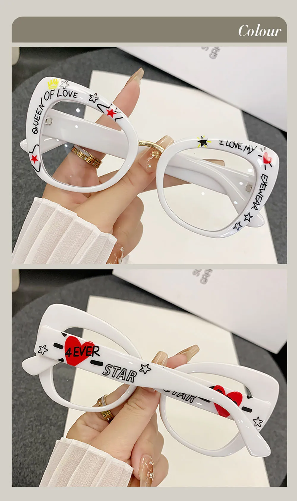 Retro Computer Glasses Uv Anti Blue Light Eyewear Large Frame Glasses Classic Fashion  Eye Glasses For Travel Party Gathering