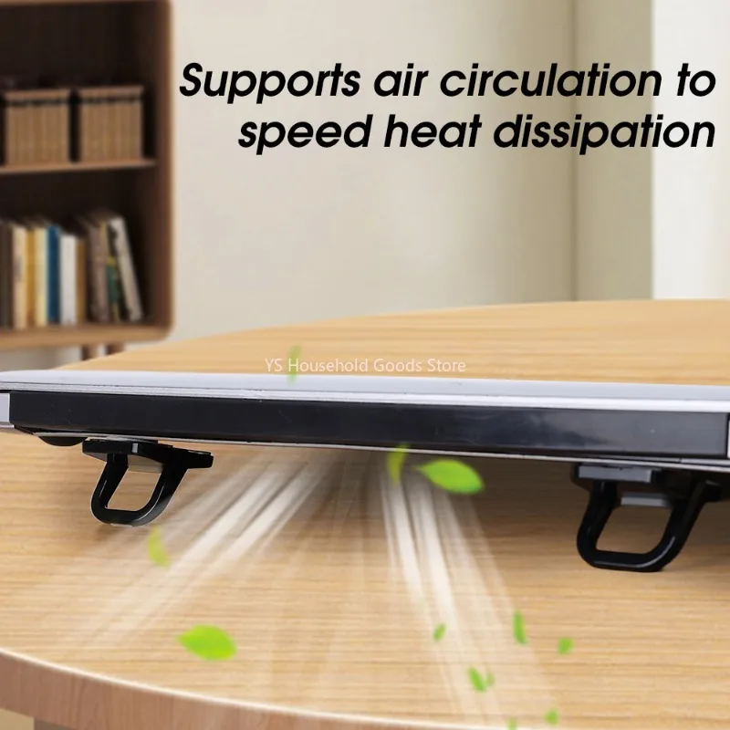 2pcs Keyboard Stands, Mini Laptop Stand for Desk, Portable Laptop Stand Compatible with MacBook Air Pro, Dell XPS,  HP More.