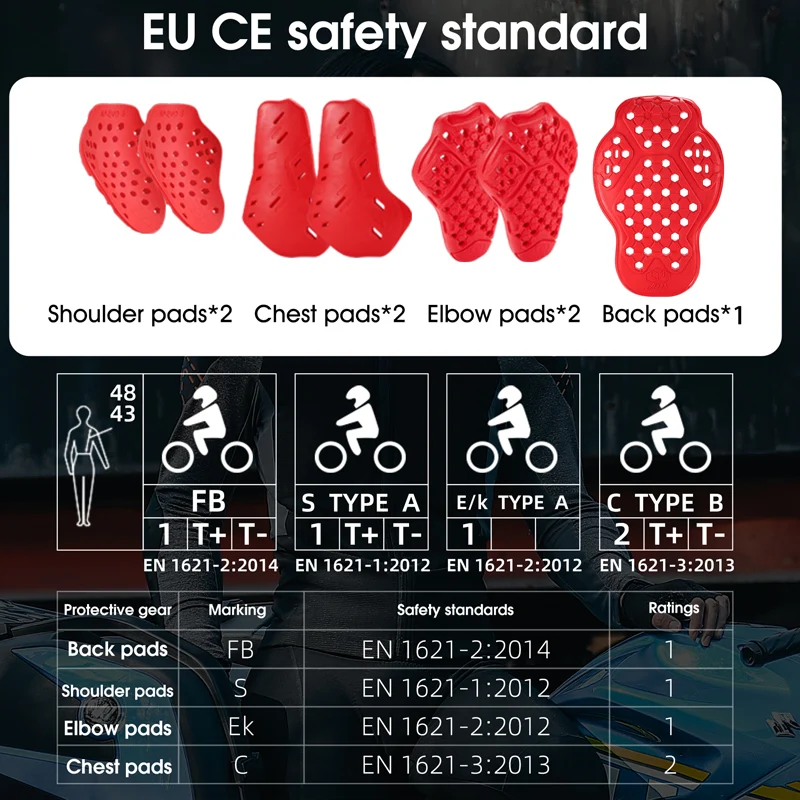 WEST BIKING Motorcycle Soft Armor Jacket Summer Breathable Cycling Jersey CE Certified Motorcross Racing Bike Protective Gear