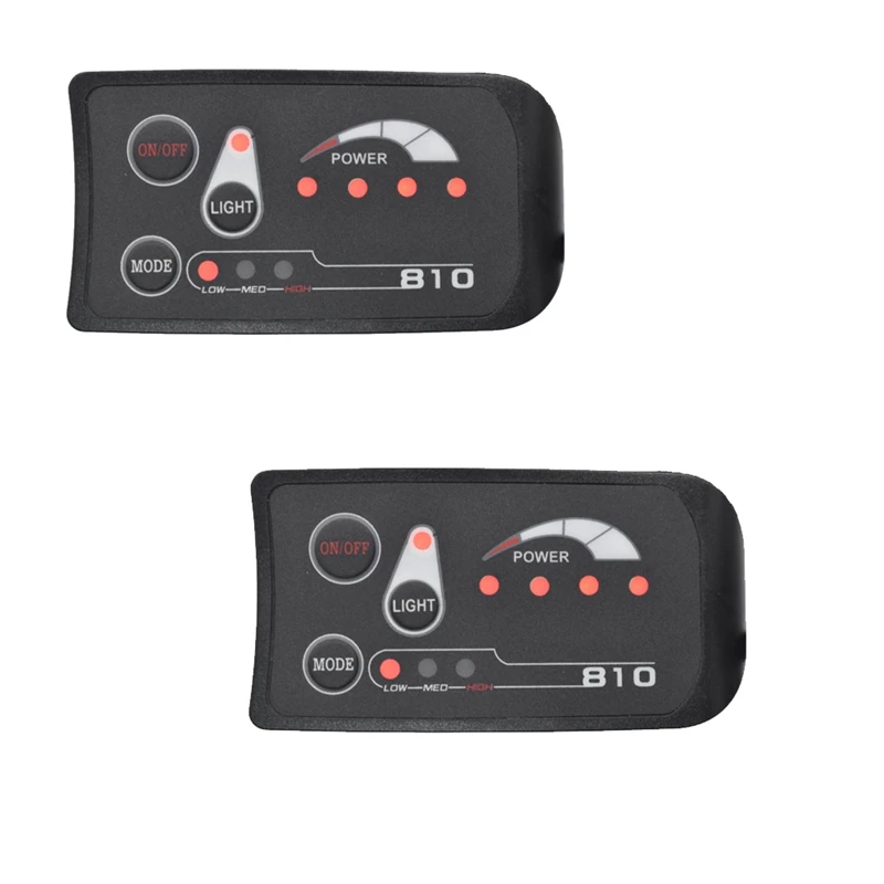 

5PIN S810 E-Bike Meter LED Display IP65 48V For Electric Bike Electric Bicycle Meter