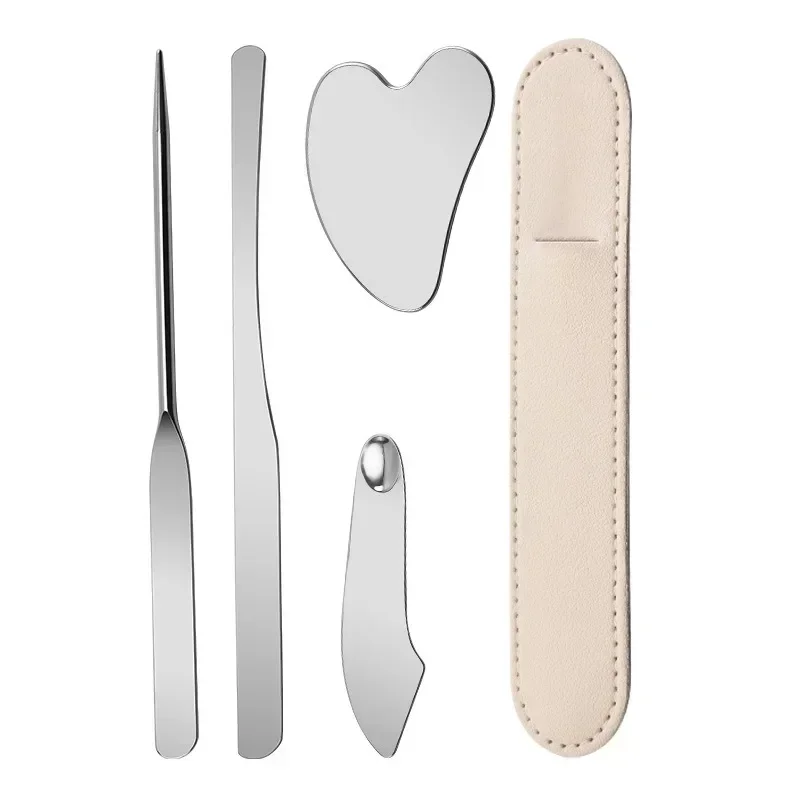 Makeup Tool makeup tools makeup mixing tool Stainless Steel Makeup Foundation Spatula Mix Stick Foundation Eye Shadow Cream Pigments Mixing Tool Cosmetic Makeup Makeup Tool