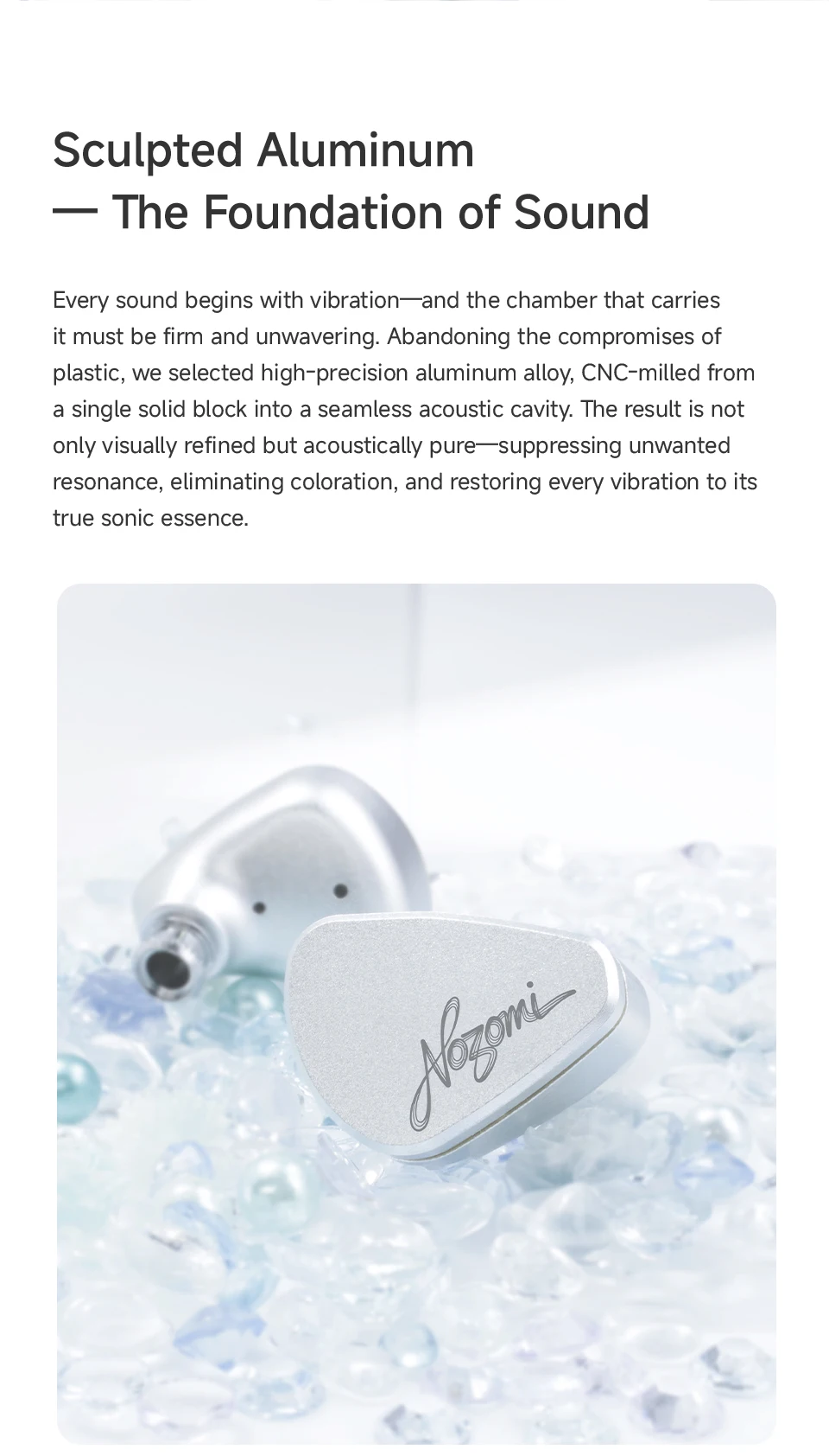 CVJ NOZOMI Ergonomic Design