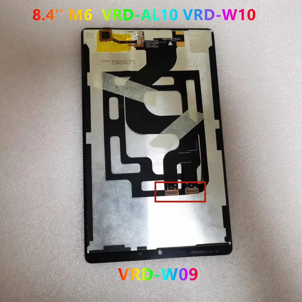 Substituição do Conjunto do Digitalizador da Tela Táctil Exposição do Lcd Huawei Mediapad m6 Turbo 84 Vrd-w09 Vrd-al10 Vrd-w10 Teste 100