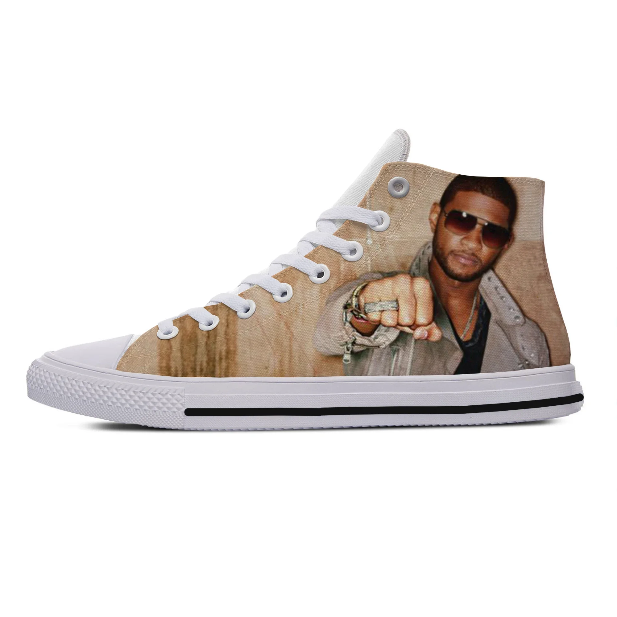 Hot Cool Fashion Funny Summer High Quality Sneakers Handiness Casual Shoes Men Women Usher Raymond IV Breathable Board Shoes