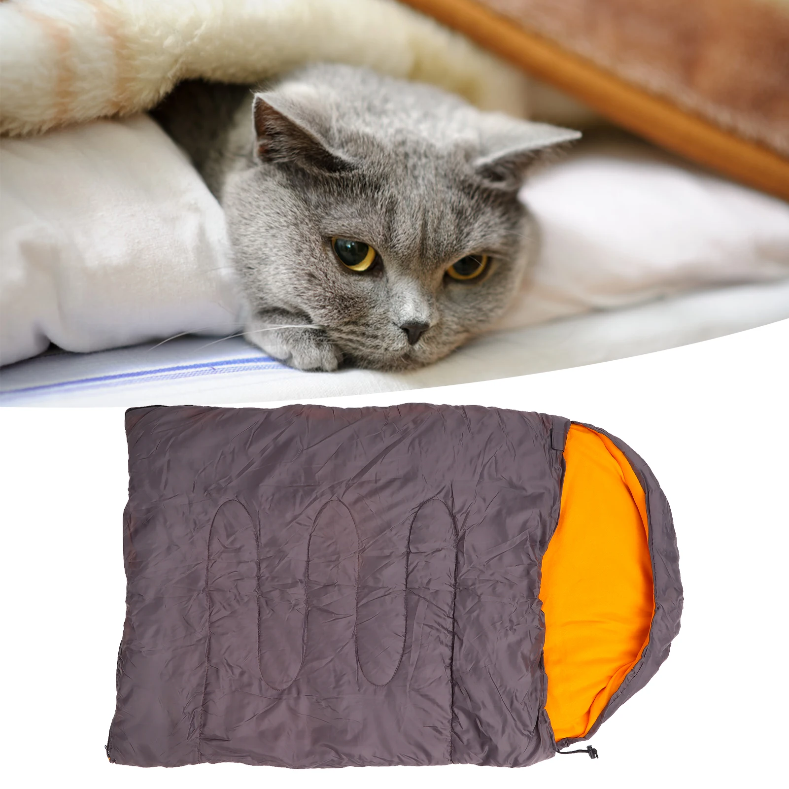 Dog Sleeping Bag Dog Sleeping Bag Waterproof Warm Bed with Storage for Travel Camping Hiking Backpacking