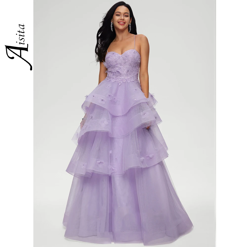 

Princess A-line Evening Dress With Beading Sequin Sweetheart Party Dresses Tulle Formal Dresses Vestidos De Fiesta فساتين السهرة