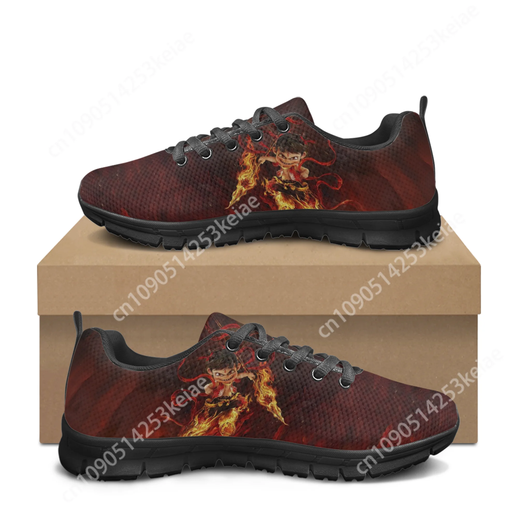 Nezha 2 Devil Boy Conquers the Dragon King Sports Shoes Mens Womens Teenager Children Custom Sneakers High Quality Couple Shoe 2