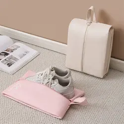 Storage Bag Travel Shoe Bag Luggage Solid Color Underwear Clothes Bags Sorting Pouch Nylon Shoe Organizer Travel Accessories