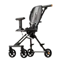 Poussettes pour bébés, poussettes compactes, poussettes légères, chariots de voyage pour bébés, chariots pliants à quatre roues pour bébés pour les voyages en avion 5