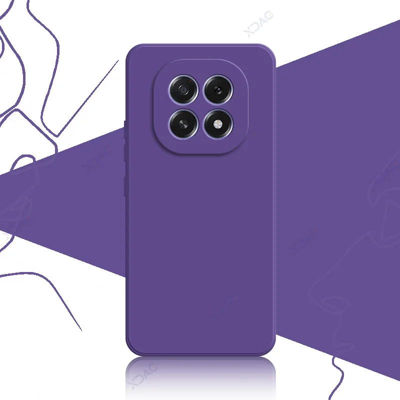 Deluxe Soft Silicone Waterproof Phone Case - Luxury Square Design