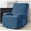 4pcs Split Stretch Recliner Sofa Cover Velvet  Recliner Chair Covers Elastic Non Slip All-inclusive Sofa Slipcovers Living Room 4