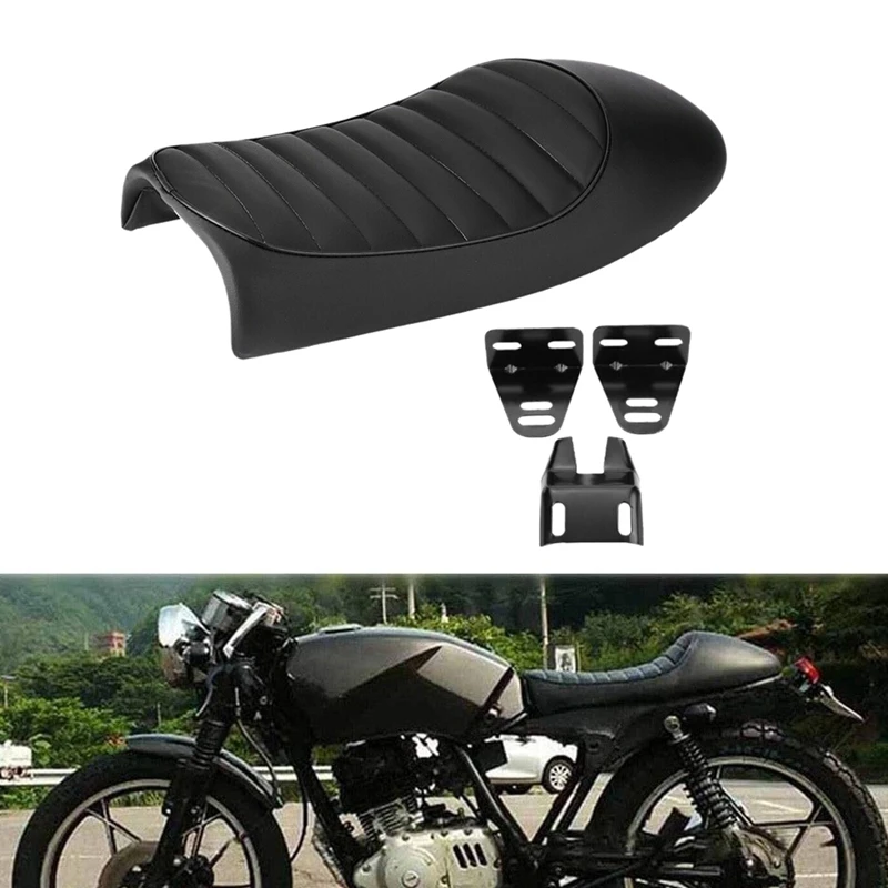 Мотоциклетное седло Cafe Racer для Suzuki GS Yamaha XJ Honda CG125 CB350 |