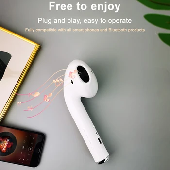 Auricular gigante inal mbrico por Bluetooth modelo de altavoz auriculares creativos con forma de reproductor de