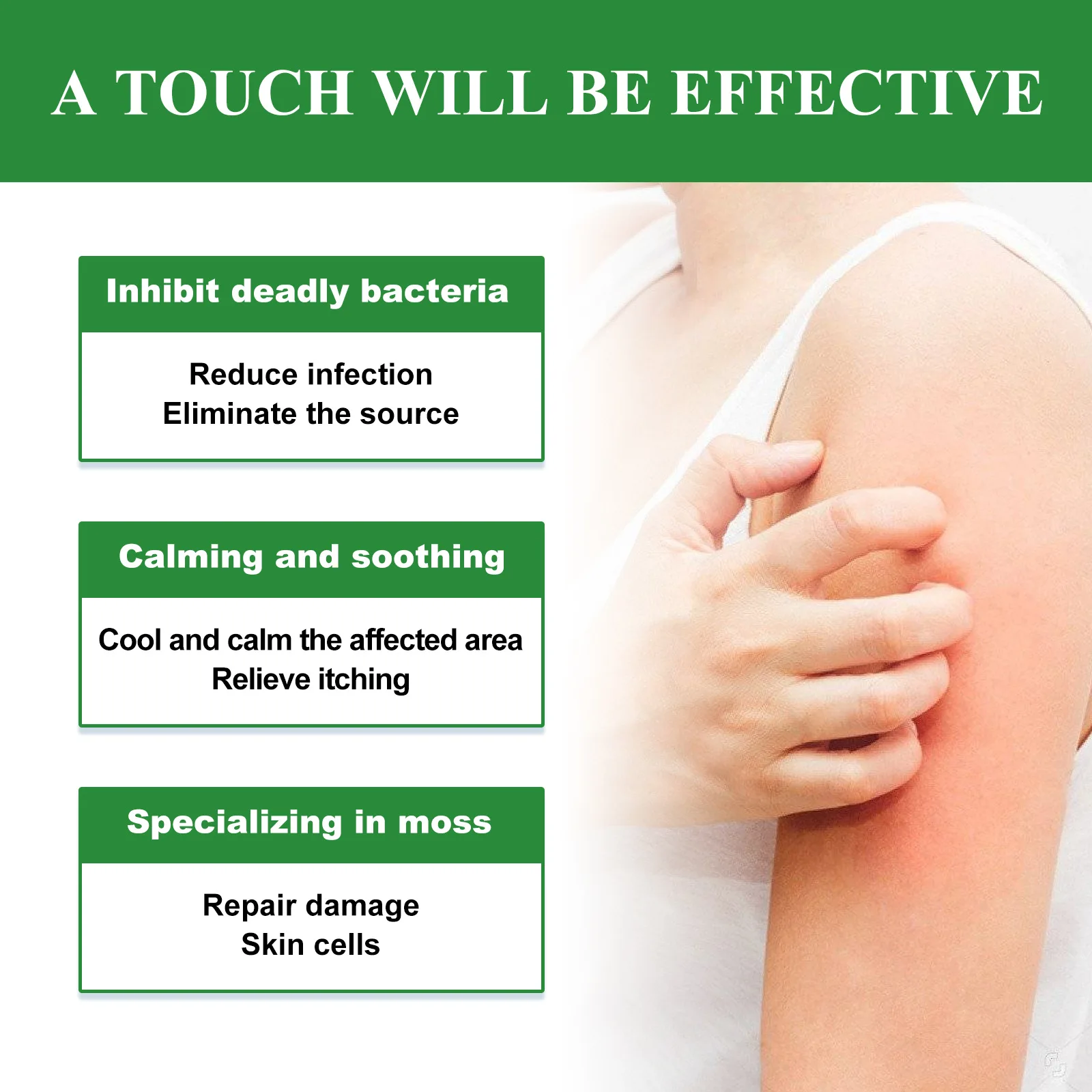 South Moon Eczema Treatment Cream Anti Itching Remove Psoriasis Dermatitis Eczematoid Repair Skin Care Antibacterial Ointment