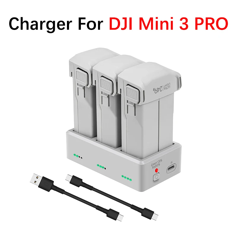 CYNOVA DJI Mini 3 Pro Cargador de Batería, Hub de Mexico