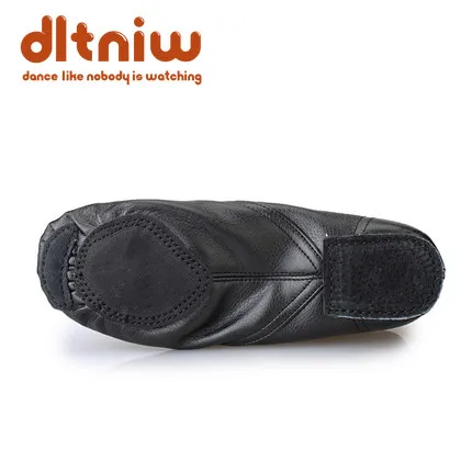 Sale Kids 28-45 PU Leather Jazz Shoe Women Dance damen schuhe Design Soft Lace Up Lady Practice Teacher Ballet Jazz Ballet Shoes 3