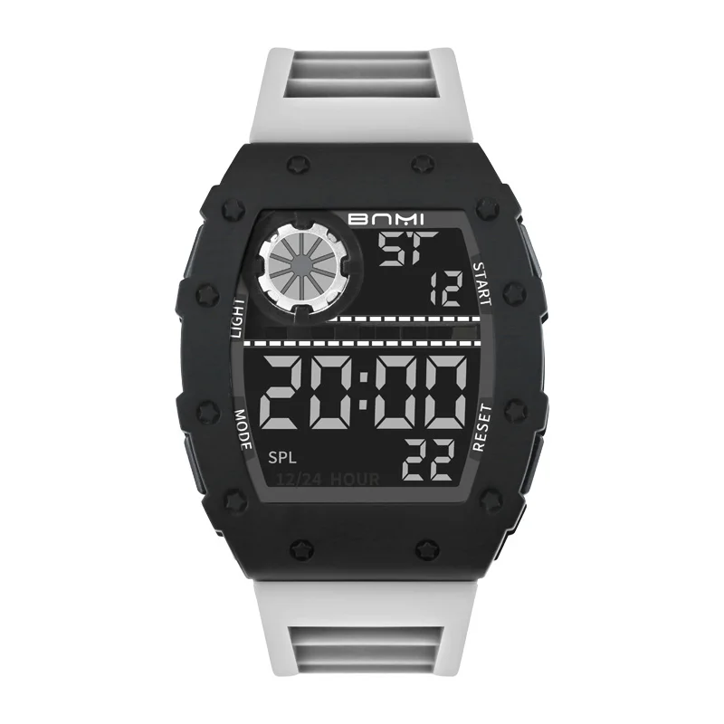 Herren-Sportuhr, multifunktionale Stoppuhr, digitales Zifferblatt, elektronische Uhren für Herren, wasserdicht, leuchtende Uhr, Geschenke