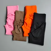 Summer High-Waist Yoga Shorts for Women Fitness Workout Shorts Booty-Lifting Sport Gym Soft Breathable Running Cycling Shorts - Image 4