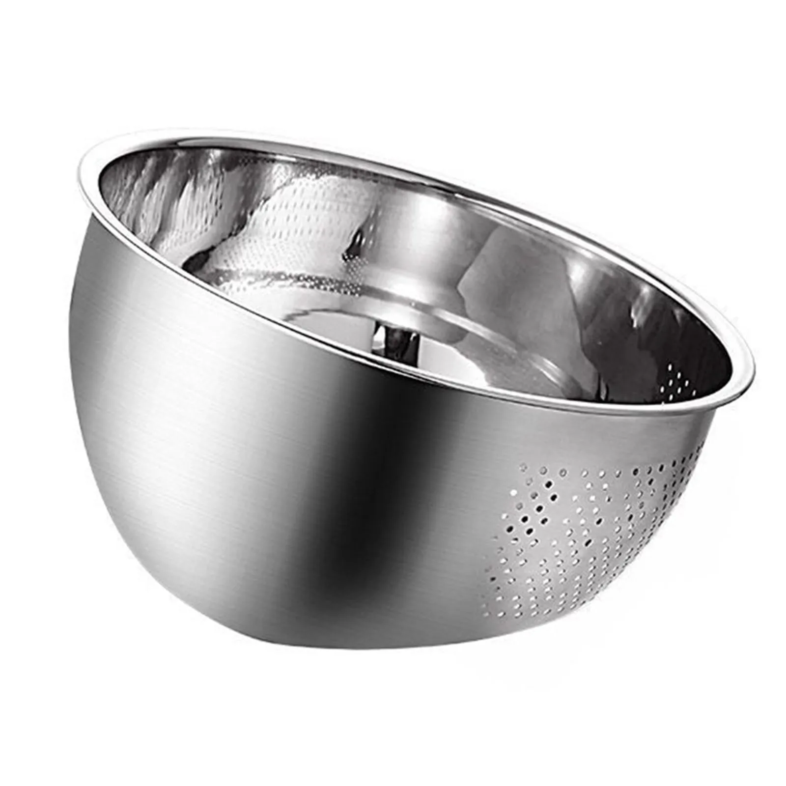 

Rice Washer Strainer Bowl Stainless Steel Rice Washing Bowl Rice Sieve Colander Fruit And Vegetable Strainer Kitchen Tools