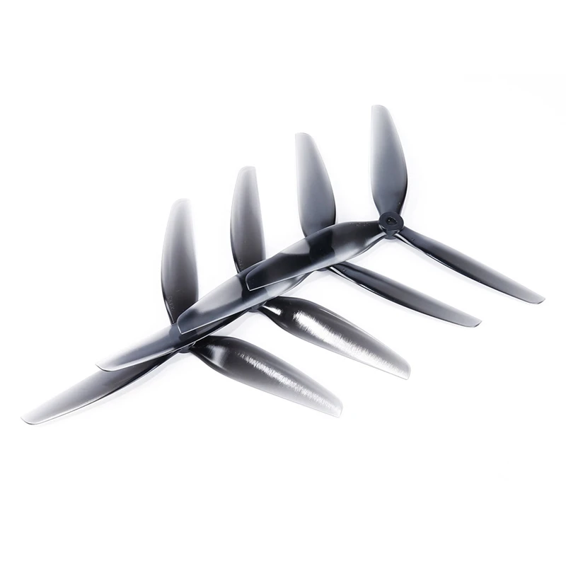 2 Paar Voor Hq Prop 7X4X3 Propeller 7040 Popo Prop 7Inch 3-Blade Rekwisieten Voor Rc Diy Fpv Racing Drone