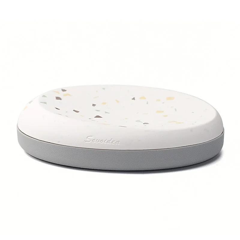 Popular Diatomaceous Earth Soap Holder Soap Box Bathroom Absorbent Washbasin Bathroom Supplies